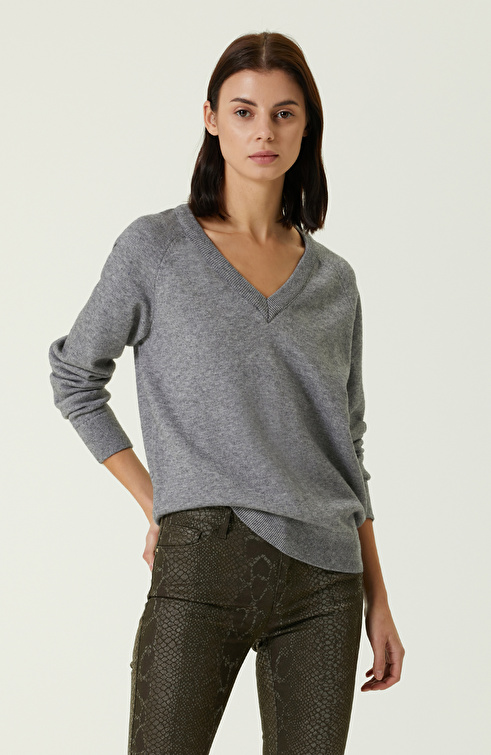 Slim Fit Siyah Süet Mont
